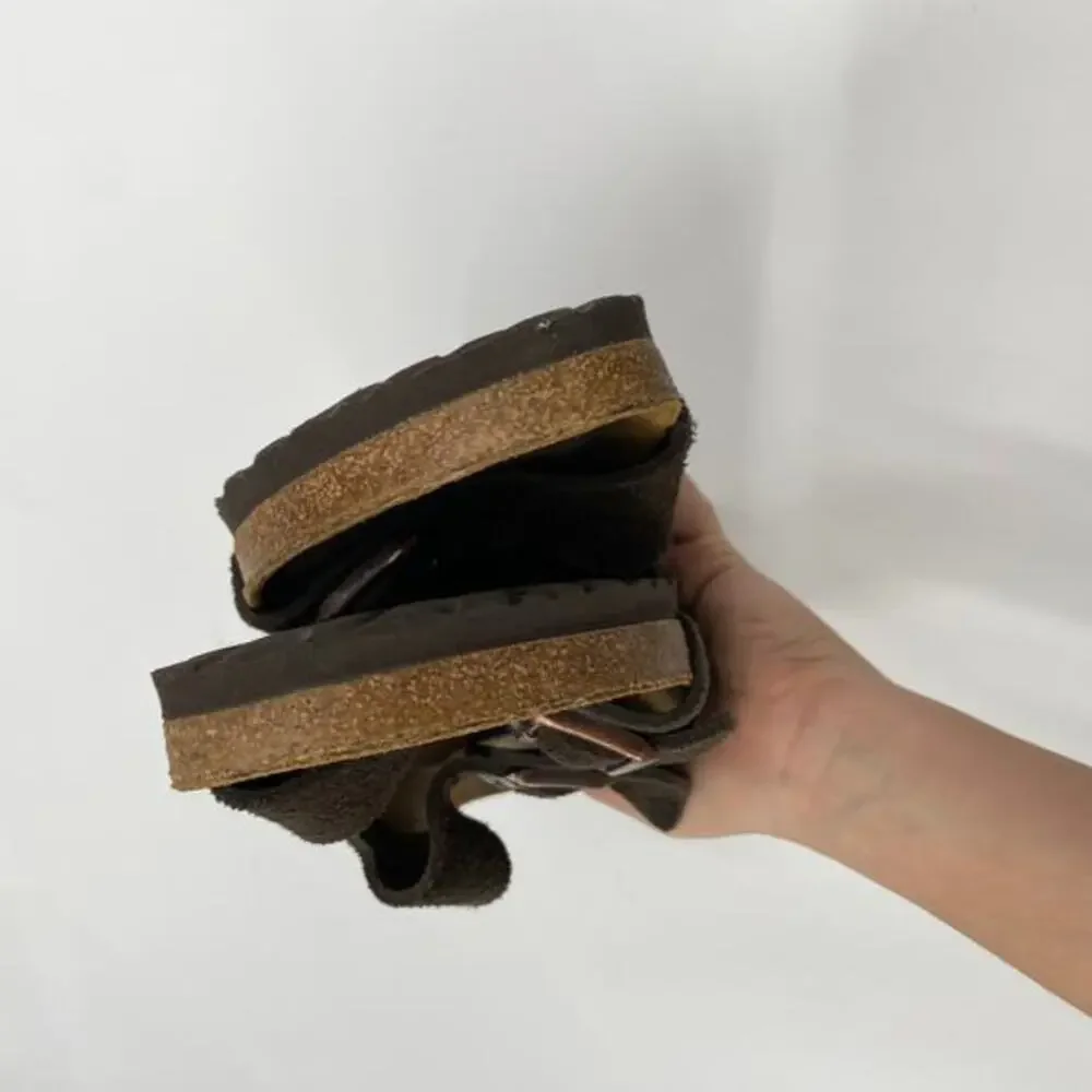 Birkenstock 43 brown suede arizona‎ mens sandals - Picture 7 of 8